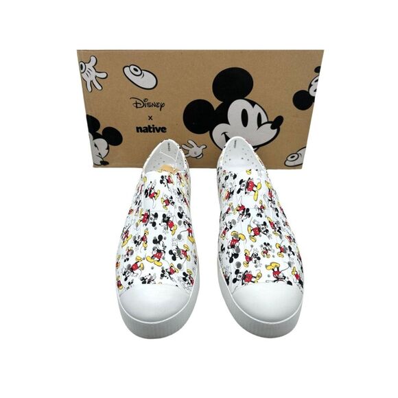 Native Jefferson Disney Mickey Print Slip-On Water Shoes Men’s 12 Women\'s 14 main image 4